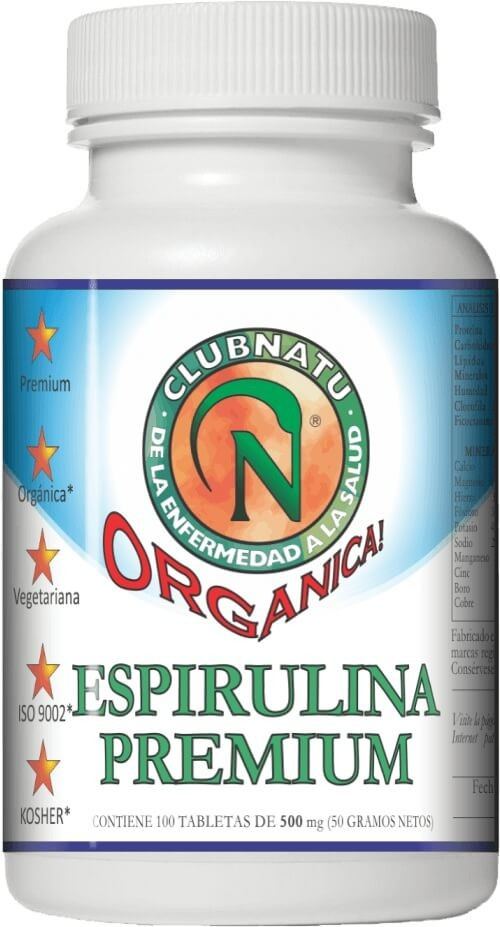 Espirulina Premium Orgánica